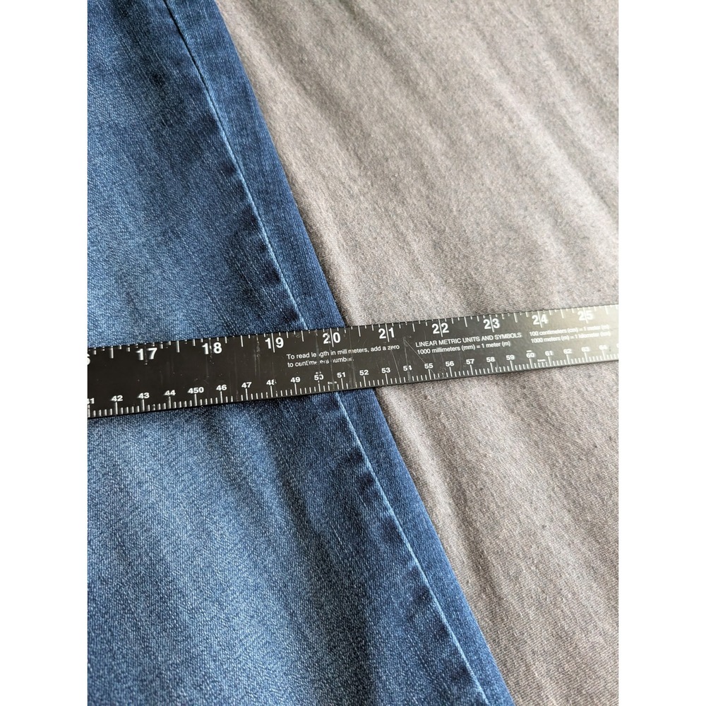 Wax Jean Butt I Love You Blue Skinny Jeans Womens Size 16 Medium Wash High Rise - Picture 2 of 5